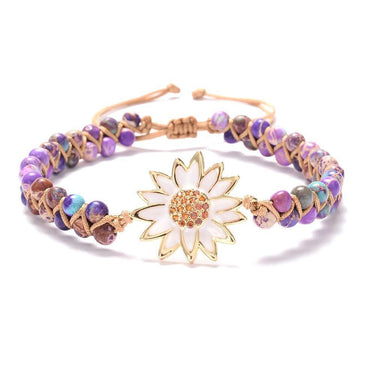 Everything's Coming Up Daisy Turquoise Bracelet-Your Soul Place